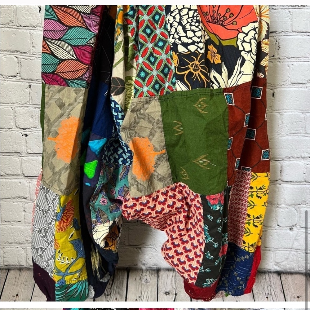 Tribe Azure Patchwork Jumpsuit - image 4